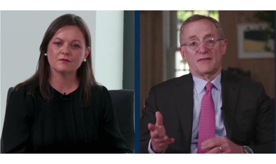 The Big Picture webcast speakers Ruth Kent and Howard Marks