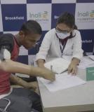 people volunteering and learning