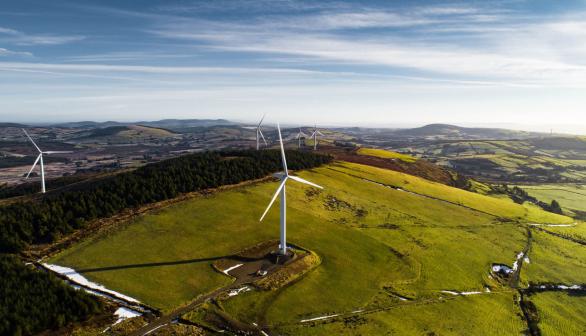 Wind Farm Background IMage