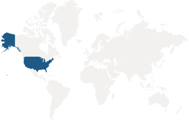 Map of the United States of America